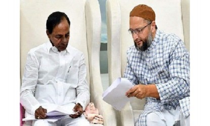 కేసీఆర్, అసదుద్దీన్ ఓవైసీ భేటీ  img