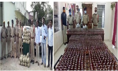 ఏపీ నుంచి గంజాయి..తెలంగాణ నుంచి మద్యం  img