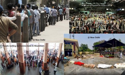 క్యూలైన్లలో దేశ ప్రజలు  img