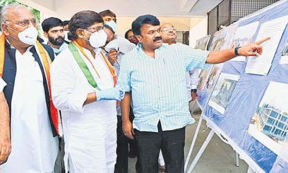 కాంగ్రెస్, టిఆర్ఎస్ నేతలు కలిసి పర్యటన! img