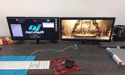 DJ post production begins