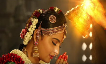 Anushka’s first look in Om Namo Venkatesaya