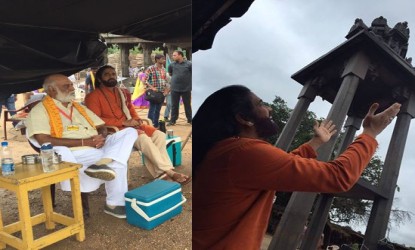 New look: Nag as Hathiram Baba