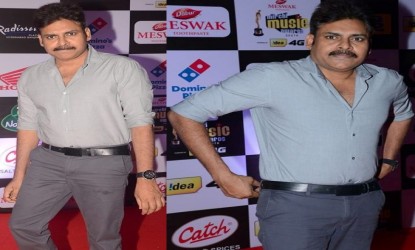 Pawan Kalyan at Mirchi music awards function