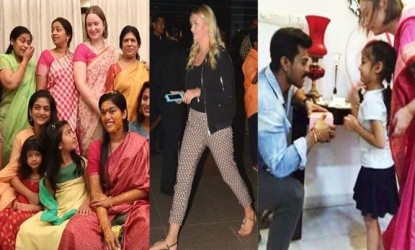 Pawan Kalyan’s daughter ties Rakhi to Ram Charan